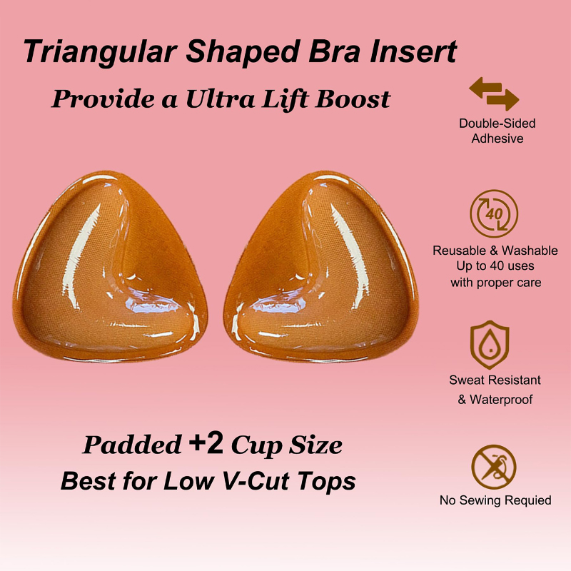 Strapless Bra Adhesive - زوجان من حمالة الصدر اللاصقة مزدوجة