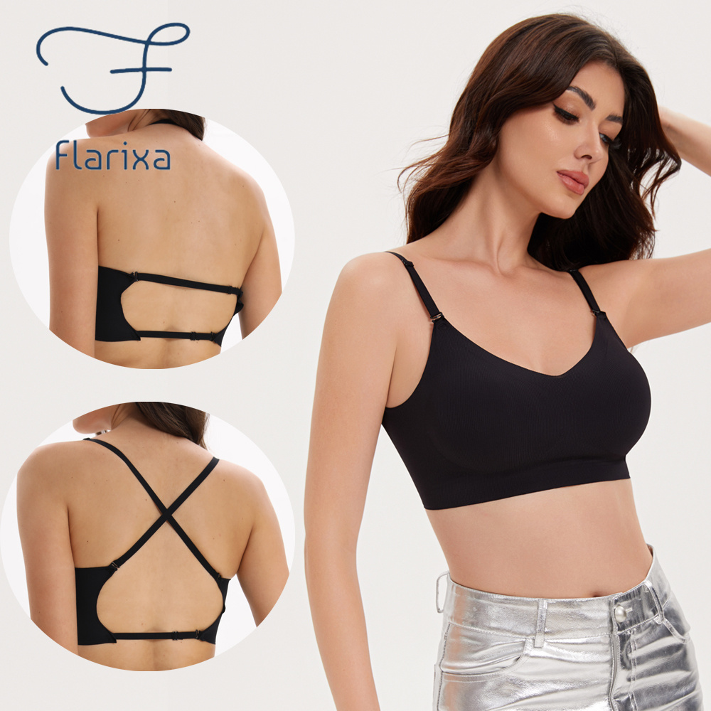Convertible Bra Multiway - Flarixa-حمالة صدر منخفضة الظهر ، دعم