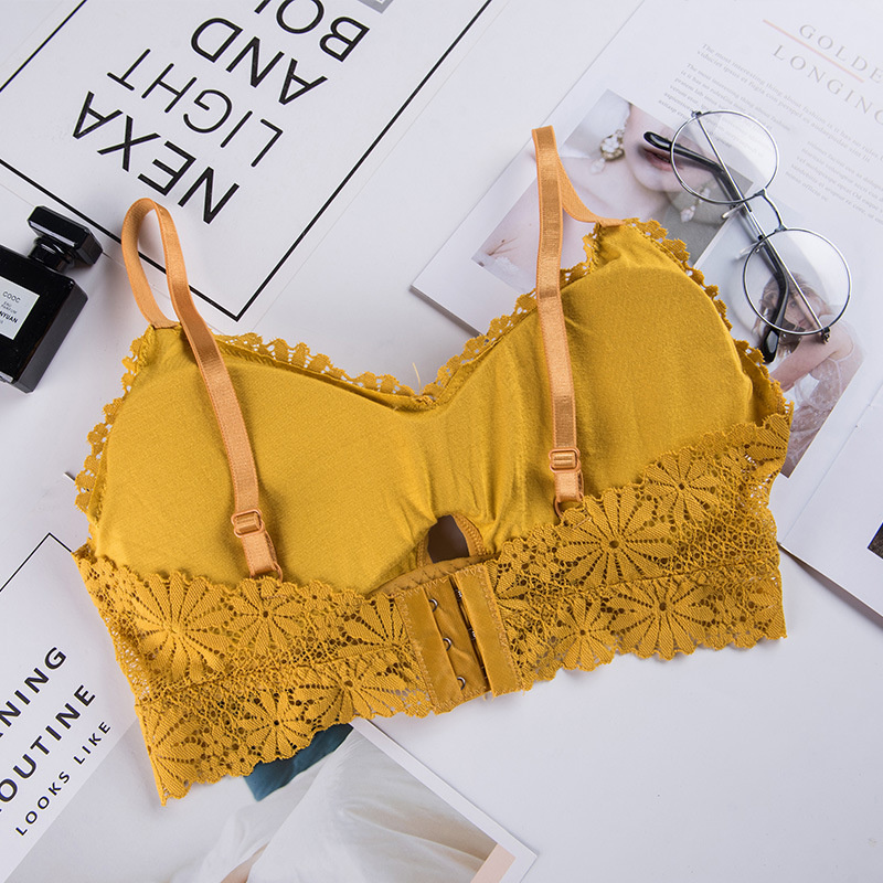 ثلاثية الأبعاد مثير فتاة الدان - مراجعة Lace Bralette Set وسعره