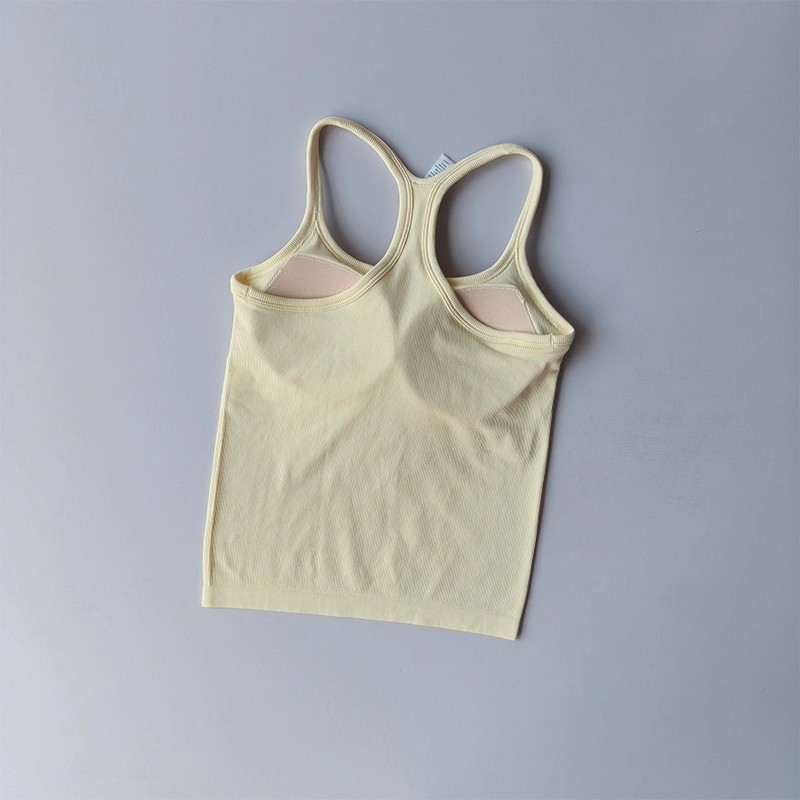 الصيف المرأة اليوغا بروتيل ستر - مراجعة T Shirt Bra Seamless وسعره