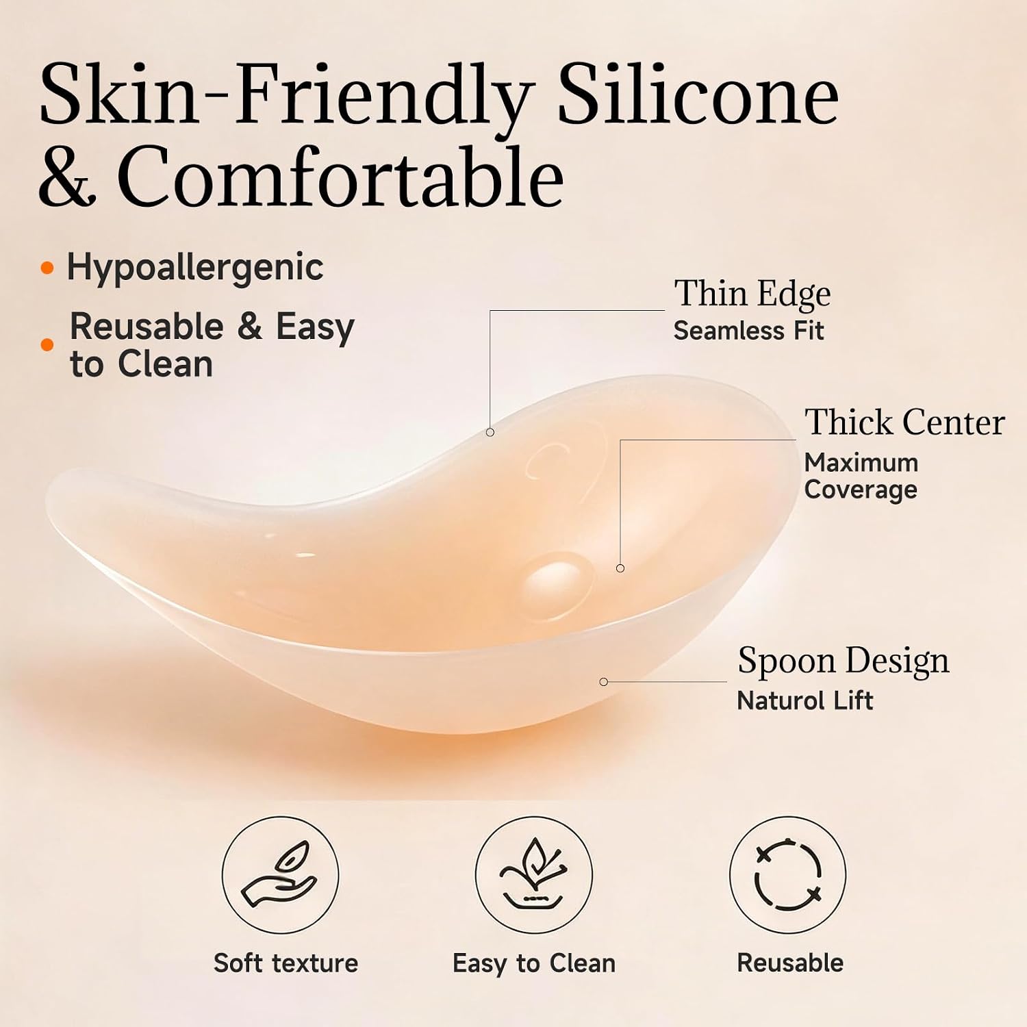 أغطية حلمات الثدي السيليكونية  - مراجعة Strapless Bra Adhesive وسعره