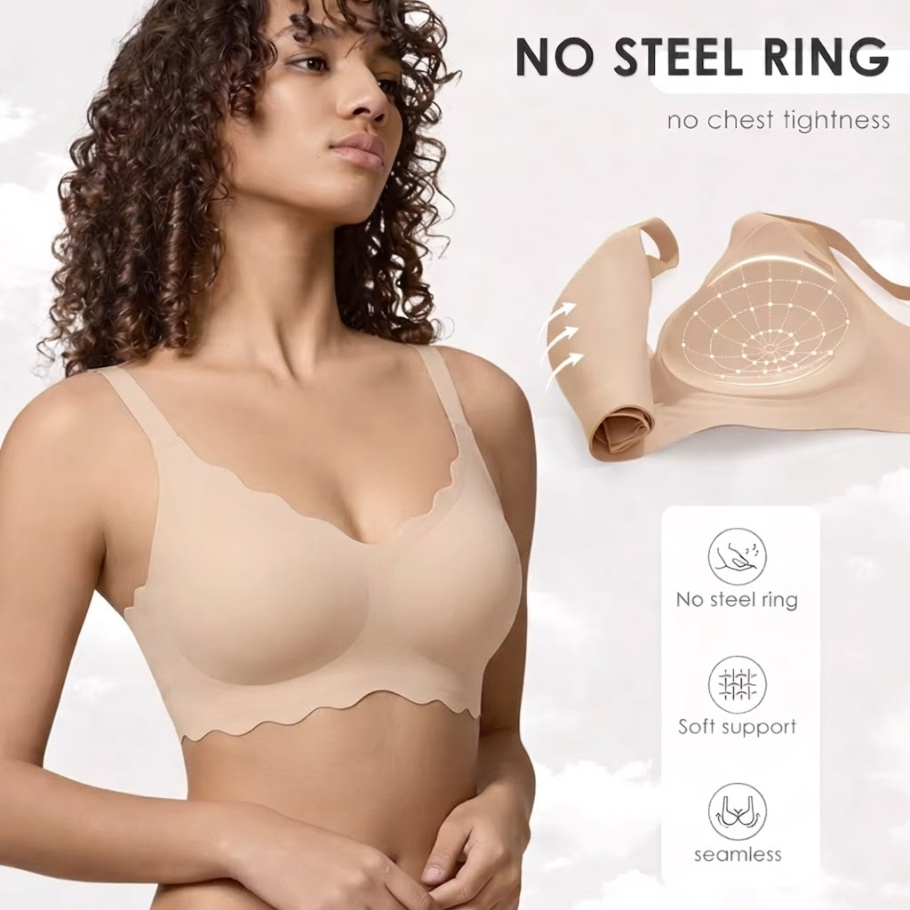 حمالة صدر داعمة لاسلكية بدون خ - مراجعة T Shirt Bra Seamless وسعره